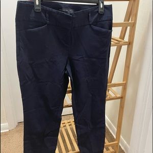 Navy Blue The Limited Exact Stretch pants sz 10R